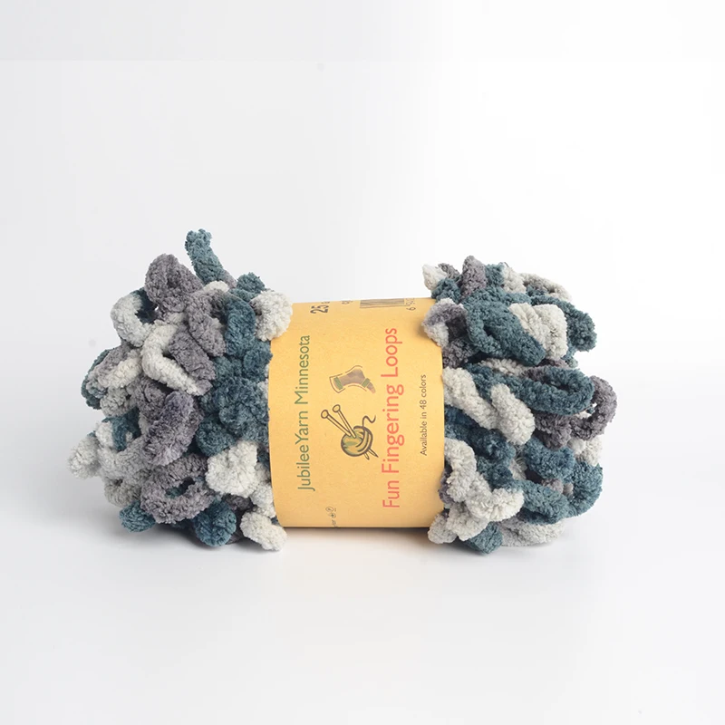 

5PCS Puffy Finger Loop Yarn Chenille Blanket Hand Knitting Puffy Blended Wool Microfiber Acrylic Hat Scarf Bag Thick Thread 100g