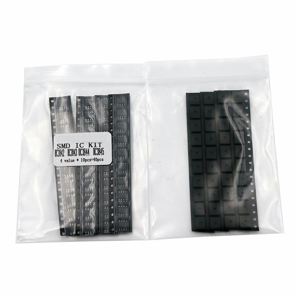 SMD power IC Образец комплект 40 шт. = 4 вида * 10 UC3842 UC3843 UC3844 UC3845 sop каждый