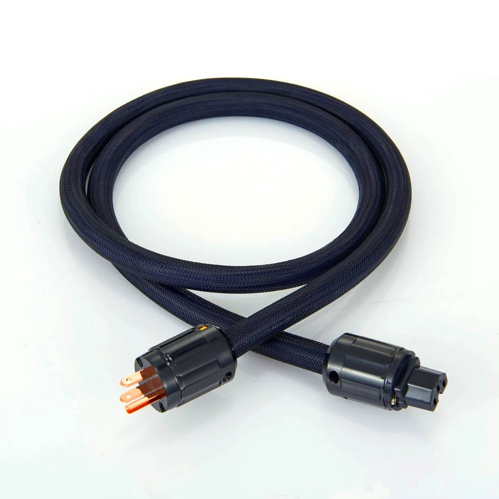 D5032 Высокое качество Чистая медь США силовой кабель с P 029 + c 29 HIFI штекер Удлинитель