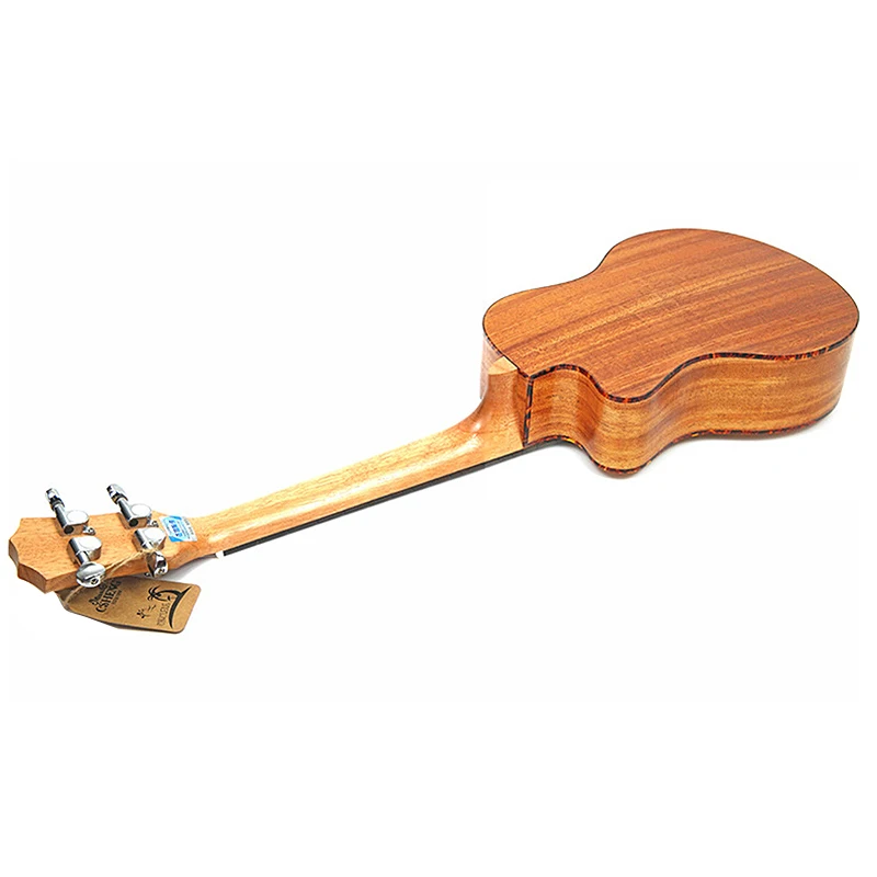 

Concert Ukulele Kits 23 Inch Mahogany 4 String Mini Hawaiian Small Guitar with Bag for Beginner