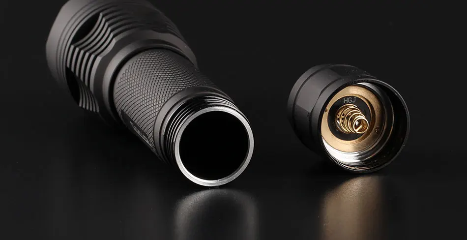 Конвой M1 Cree XML2 Led Linterna 18650 вспышка светильник высокий мощный Фонари черный фонарь