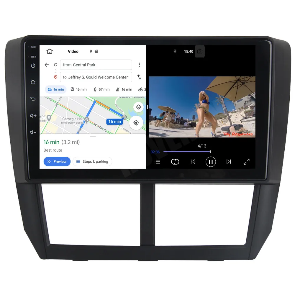 RoverOne автомобильное радио GPS для Subaru Forester Impreza 2008 2012 Android 10 Восьмиядерный сенсорный