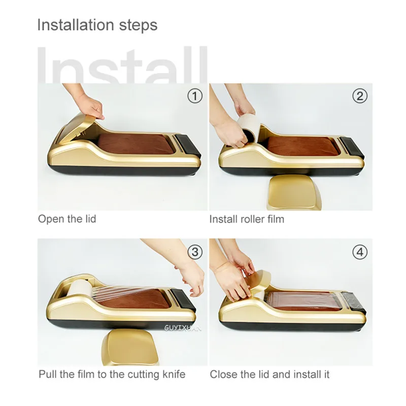 

600/1200 Pairs Automatic Shoe Cover Machine Membrane Dispenser Waterproof Shoes Cover Household Hotel Office Time & Labor Saving