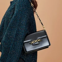 luxury style diamond lattice chain flap bags womens crossbody handbags soft cowhide cow leather shoulder travel lock messenger