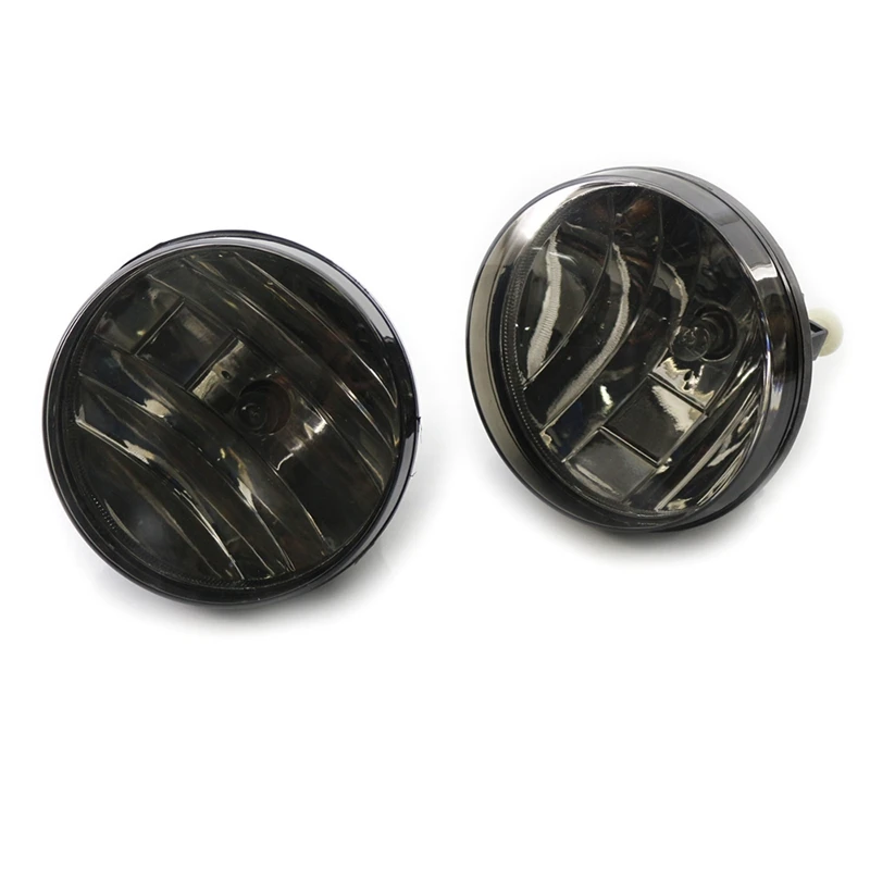 

Pair Fog Light Lamp with Halogen Bulbs for GMC Sierra 1500 2500HD 3500HD 2007-2014 GM2592161 GM2593161 Smoke