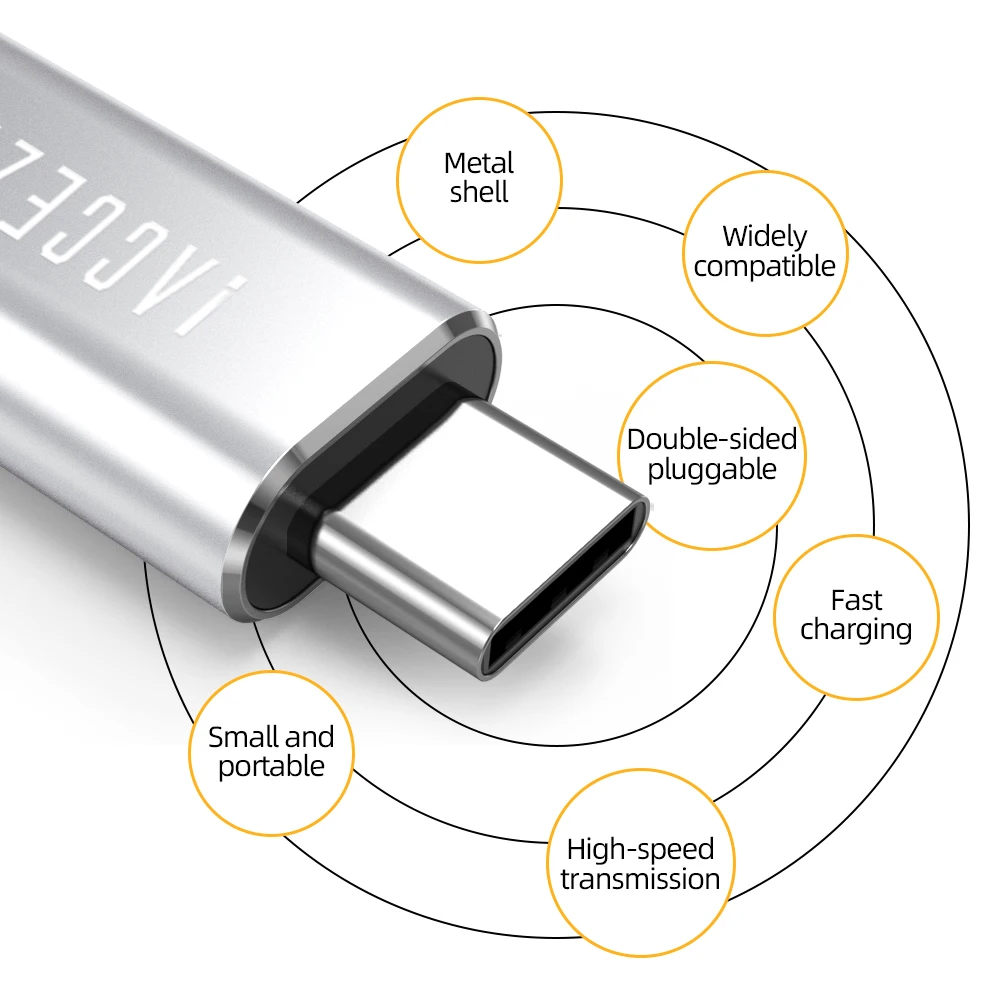 ! ACCEZZ OTG адаптер USB Type C для освещения iPhone кабель женский зарядки данных huawei P30 samsung S9