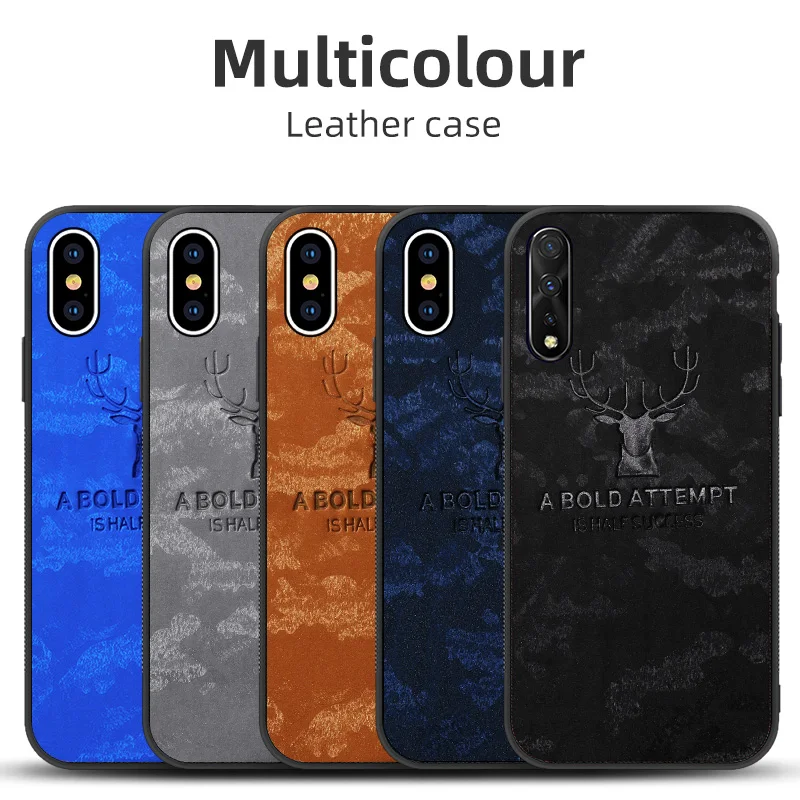 

TPU Case For Vivo IQOO NEO 3 Z5X Z6 Y17 Y50 X50 X30 Pro X23 V11 X21i X23 Y97 Y93 Y83 Y85 V15 Pro Case Fabric Cloth Back Covers