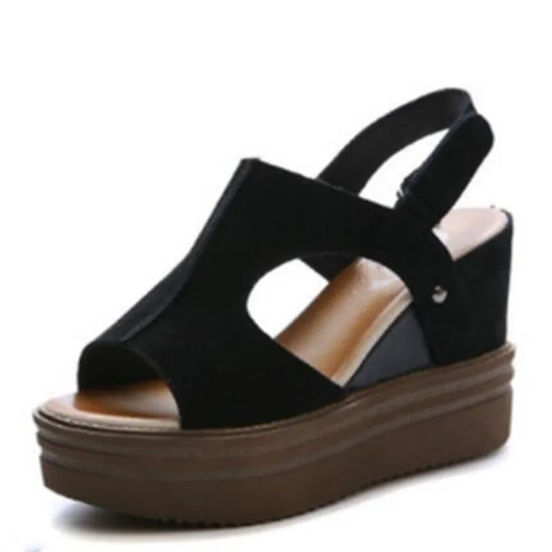 Новинка 2020 элегантные кожаные туфли на высоком каблуке с открытым носком летние