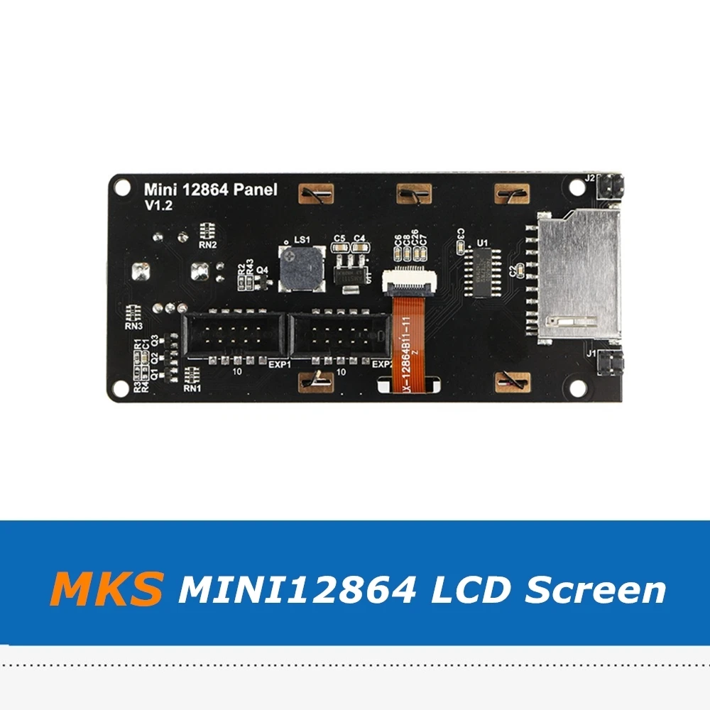 1 шт. МКС MINI12864 ЖК дисплей Экран дисплея мини 12864 Смарт Панель доска с разъемом для