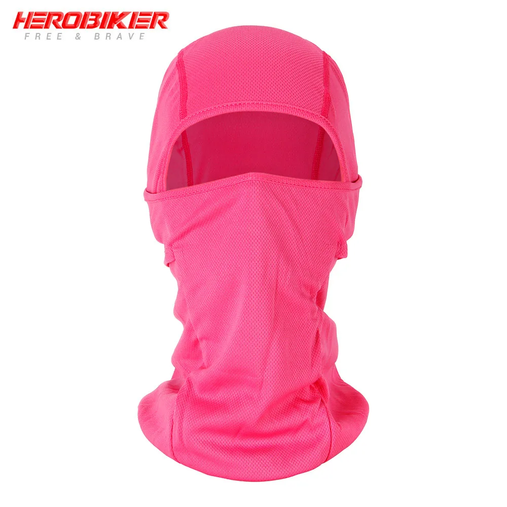 HEROBIKER мотоциклетная маска для лица Балаклава теплая ветрозащитная дышащая велосипедная Лыжная маска для лица страйкбол Пейнтбол шлем маска мото - Цвет: BE-08
