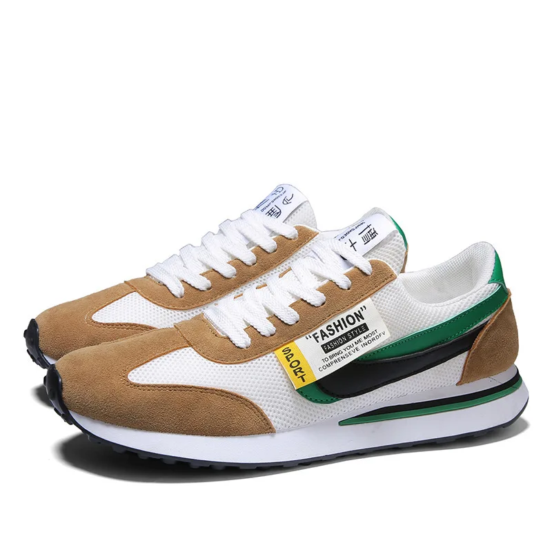 New Soft Sole Running Breathable Outdoor Sports Lightweight Sneakers For Men Shoes Comfortable Athletic Training Beautiful