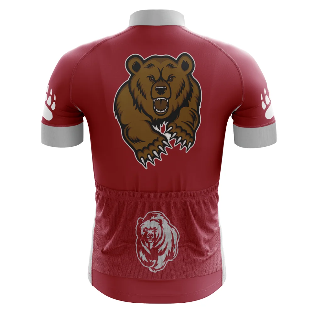HIRBGOD 2020 новая Монтана велосипедная рубашка с коротким рукавом и принтом Grizzlies