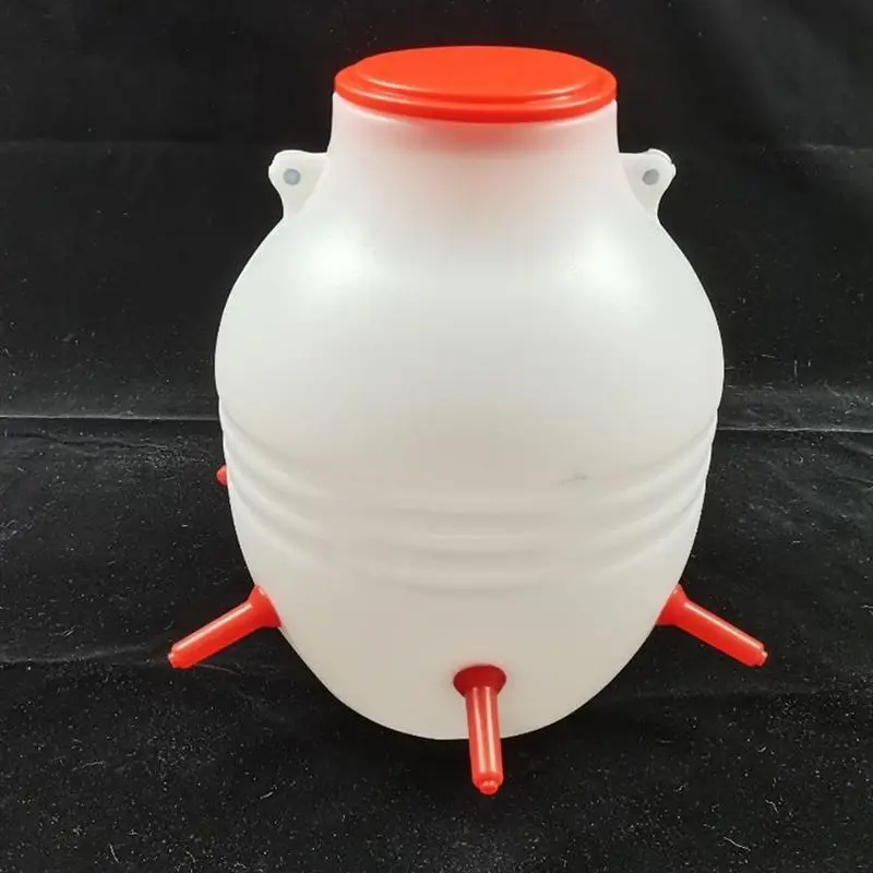

Lamb Milk Bucket Milk Feed Bucket With Nipples Large Capacity Animal Feeding Pot Piglet Feeder