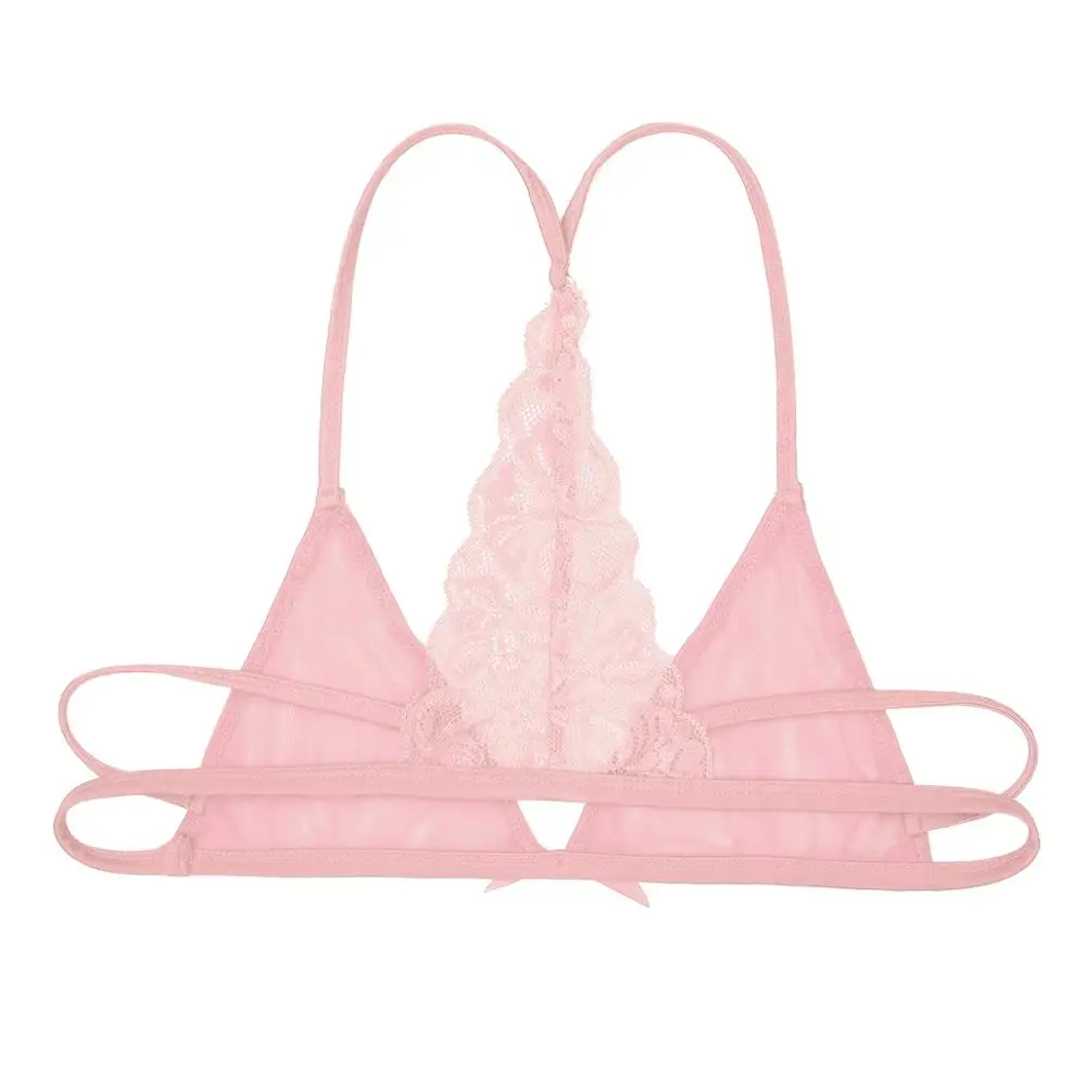 Сексуальное мужское нижнее белье майки сетчатый прозрачный кружевной