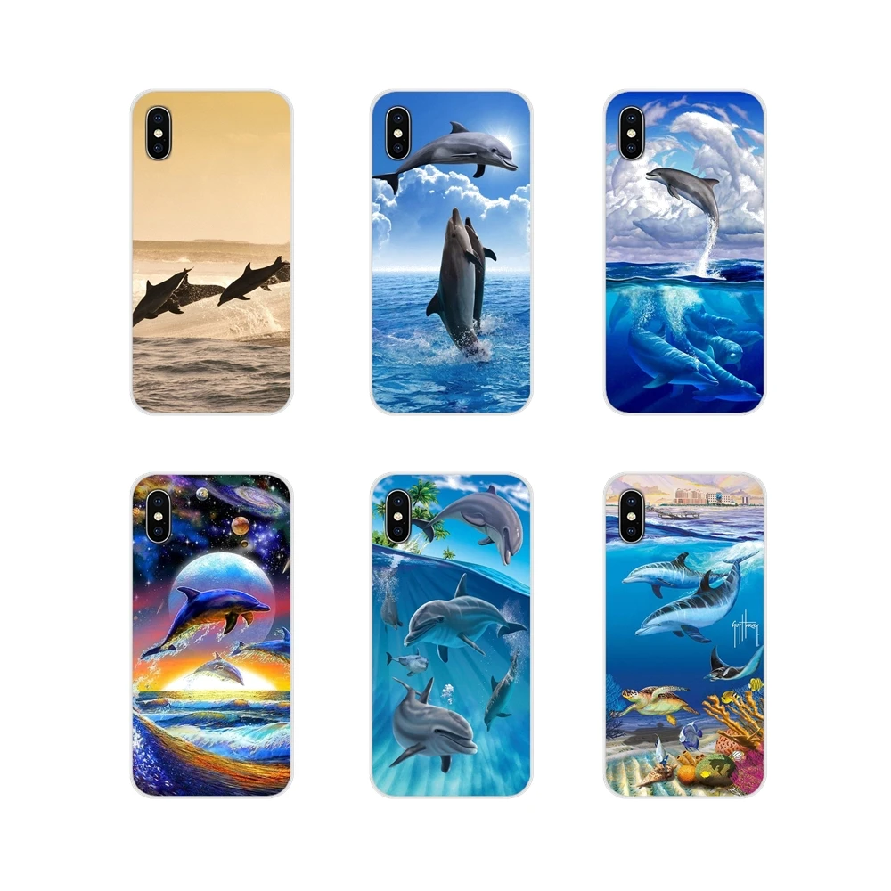 Аксессуары для телефона Ocean Animal Dolphin чехлы Samsung Galaxy J1 J2 J3 J4 J5 J6 J7 J8 Plus 2018 Prime 2015 2016