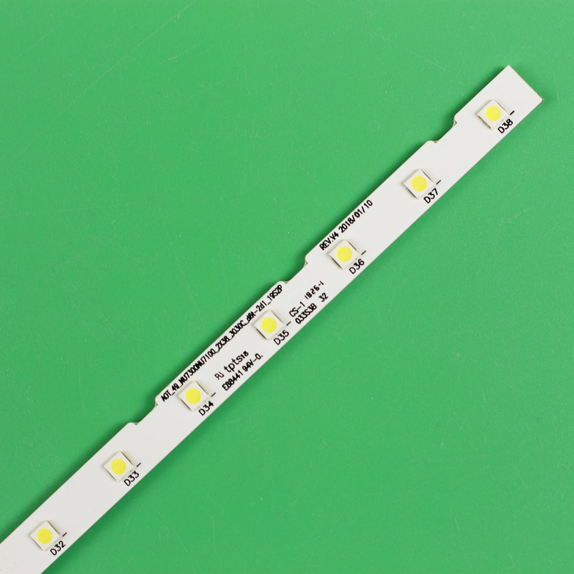 Светодиодная лента для подсветки Samsung 49NU7100 49NU7300 UE49NU7100 BN96-45953A aot_49 _ nu7300 nu7100 sts49081 38