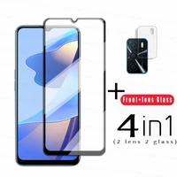 tempered glass for oppo a16 glass for oppo a16 a15 a94 a74 a54 full cover screen protector for oppo a16 a15 a94 a53s lens film
