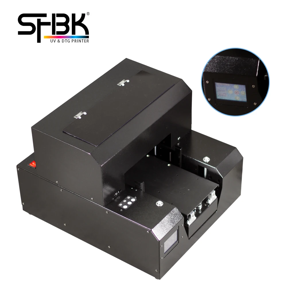A4 УФ принтер для печати используется в различные материалы плоский Светодиодный