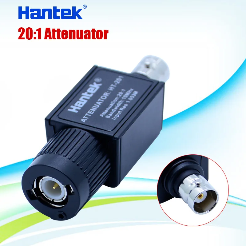Hantek Official HT201 20:1 полоса пропускания аттенюатора 10 мгц вход разрешения: 1 053 м для