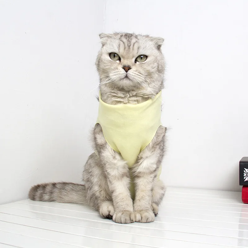 

Jizizi Pet Cat Anti-Licking Sterilization Clothing Surgical Clothing Summer Comfortable Breathable
