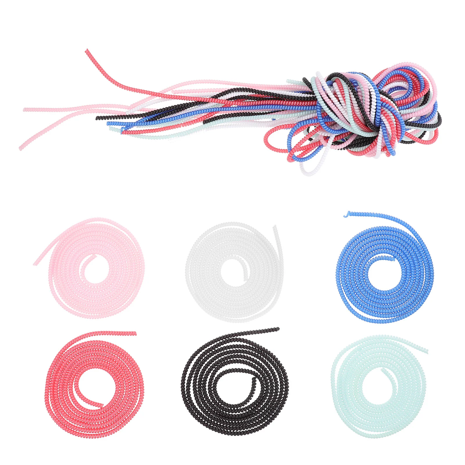 

12 PCS Cable Sleeve 1.4m Covered Protective Bundler Cord Management Tube