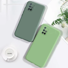 For Samsung Galaxy M31S Case Rubber Liquid Silicone Case For Samsung Galaxy M52 5G Cover for Samsung Galaxy M32 M22 M51 A03S