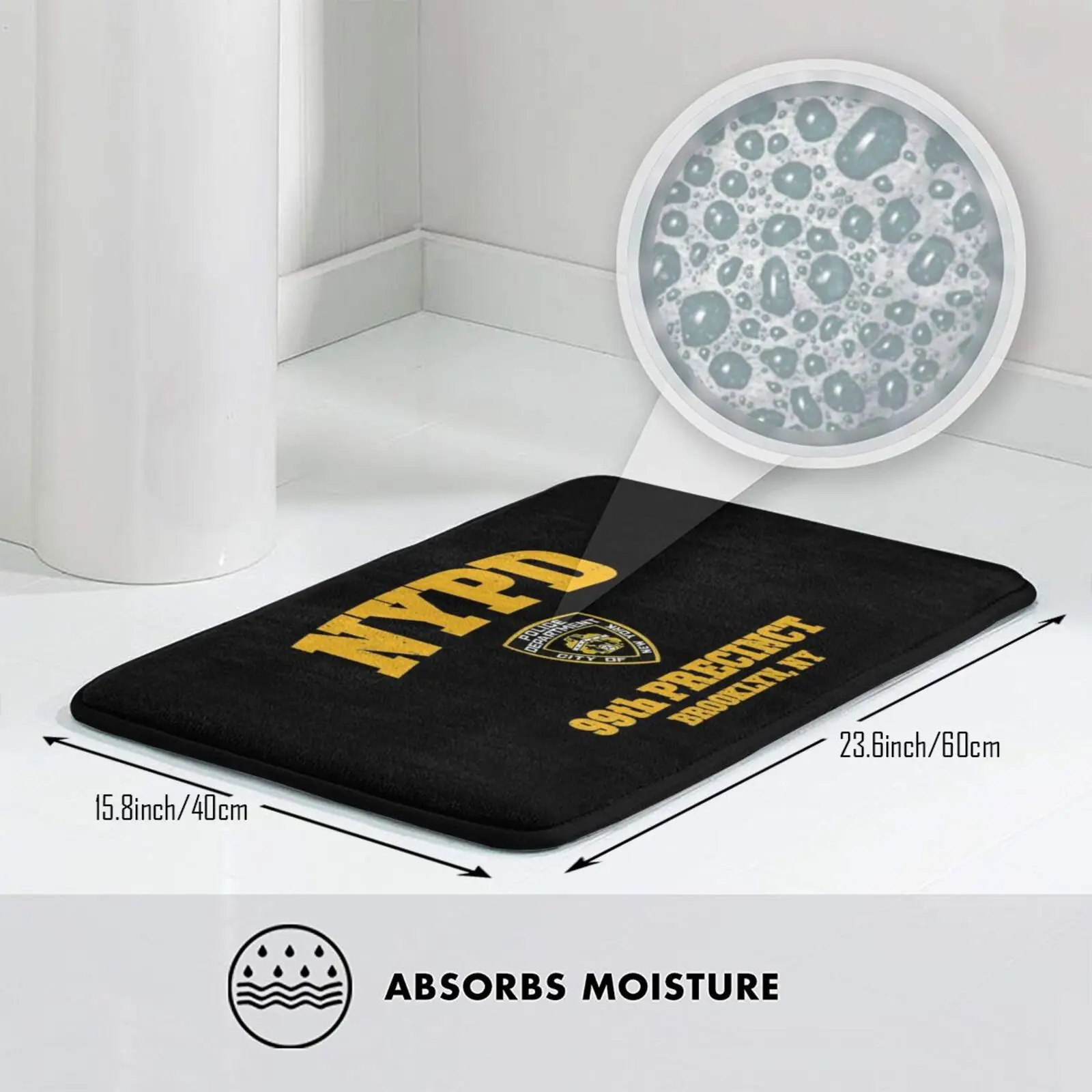 Коврик для коврика 99-й точности мягкий ковер с углублением девять Энди самберг B99