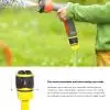 

1/2 Tap Quick Connector Garden Irrigation Fittings Pipe Adapter Nozzle Supplies for Household Garden Accessories