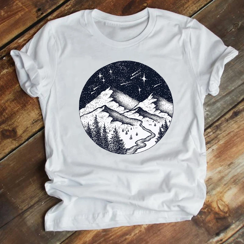 

Женский топ, футболка с графическим принтом, милая одежда с коротким рукавом, летняя модная одежда с акварельным рисунком, футболка с принтом, женская футболка