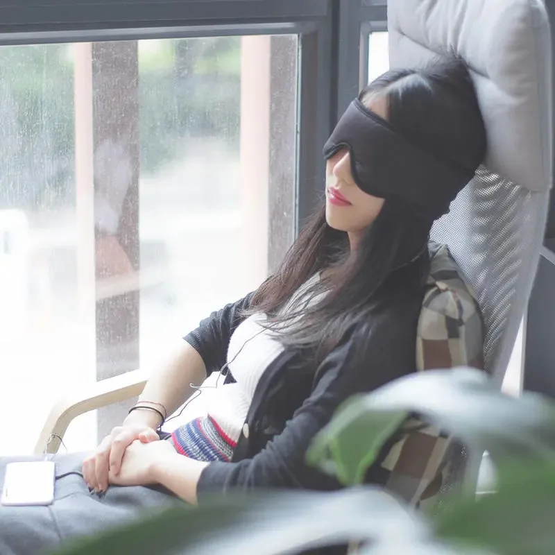 

Sleep Headphones Comfortable Washable Eye Mask Smart App Control Sound Blocking Noise Cancelling Earphone