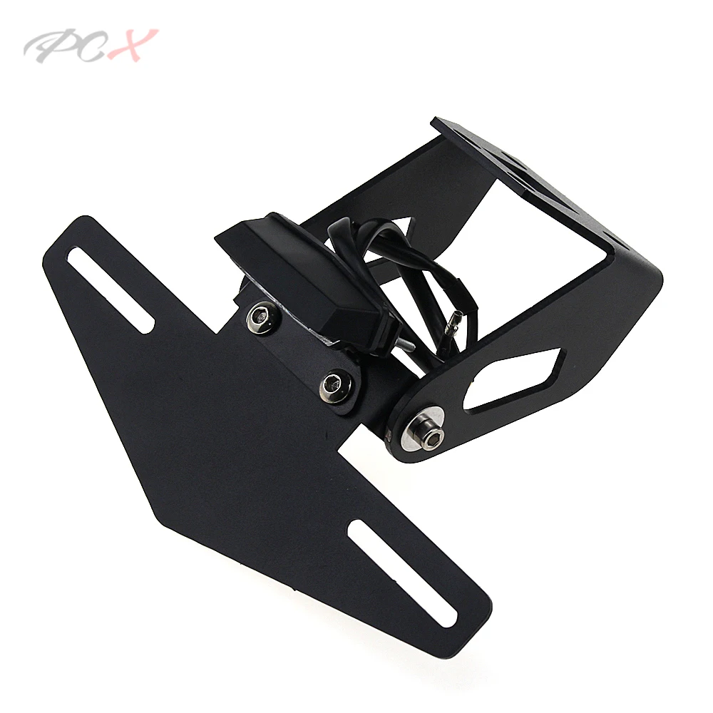 Держатель номерного знака для KAWASAKI NINJA 250/400 18-20 Z250 Z300 Z400 2019-2020 светодиодный