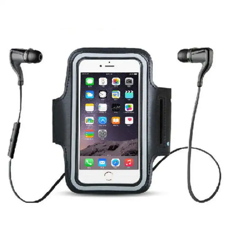

High-visibility neoprene waterproof touch screen arm with outdoor fitness sports mobile phone arm bag