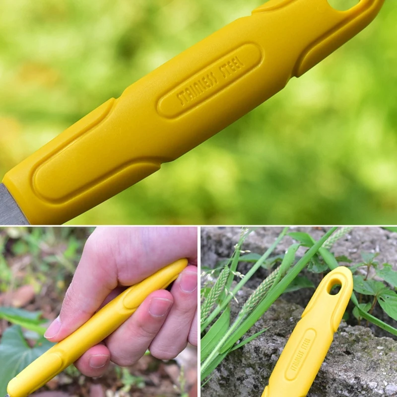 

HOT Crevice Weeding Tool Crack Weeding Plastic Handle Stainless Steel Lawn Yard Gardening Tool