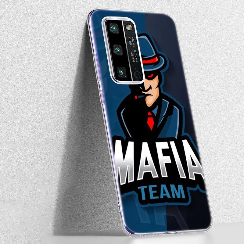 Силиконовый чехол с надписью Русский мафия для Huawei Honor 10X Lite 10i 20i 20E 20S 30S 30i 30 Pro Plus 9C