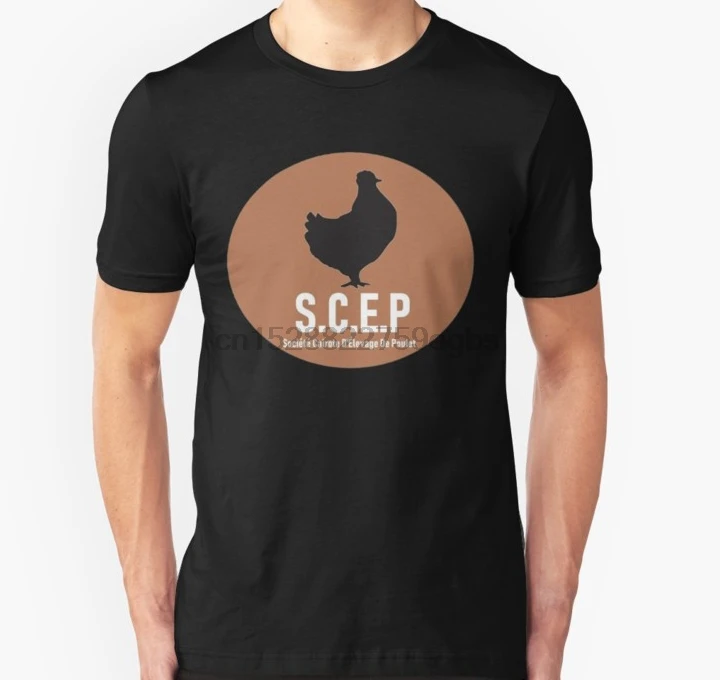 Мужская футболка OSS 117 SCEP с логотипом Cairote Society of Chicken Farming OSS117 унисекс