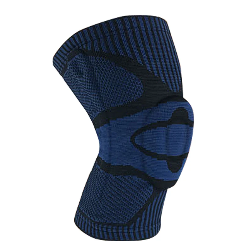 

Newly 1pc Knitting Knee Pads Supports Sports Breathable Anti-slip Knee Guard Pad for Basketball Volleyball S66