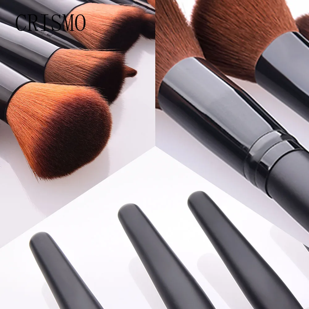 Набор синтетических кистей для макияжа 10 шт. | Красота и здоровье