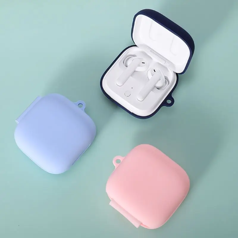 

Пылезащитный силиконовый защитный чехол, чехол для наушников OPPO ENCO W51, беспроводные Bluetooth наушники