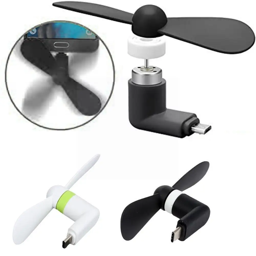 

Summer Mini Portable Mobile Phone Fan For Type-C Which Continuously Than 100 Hours More Work Can P7X4