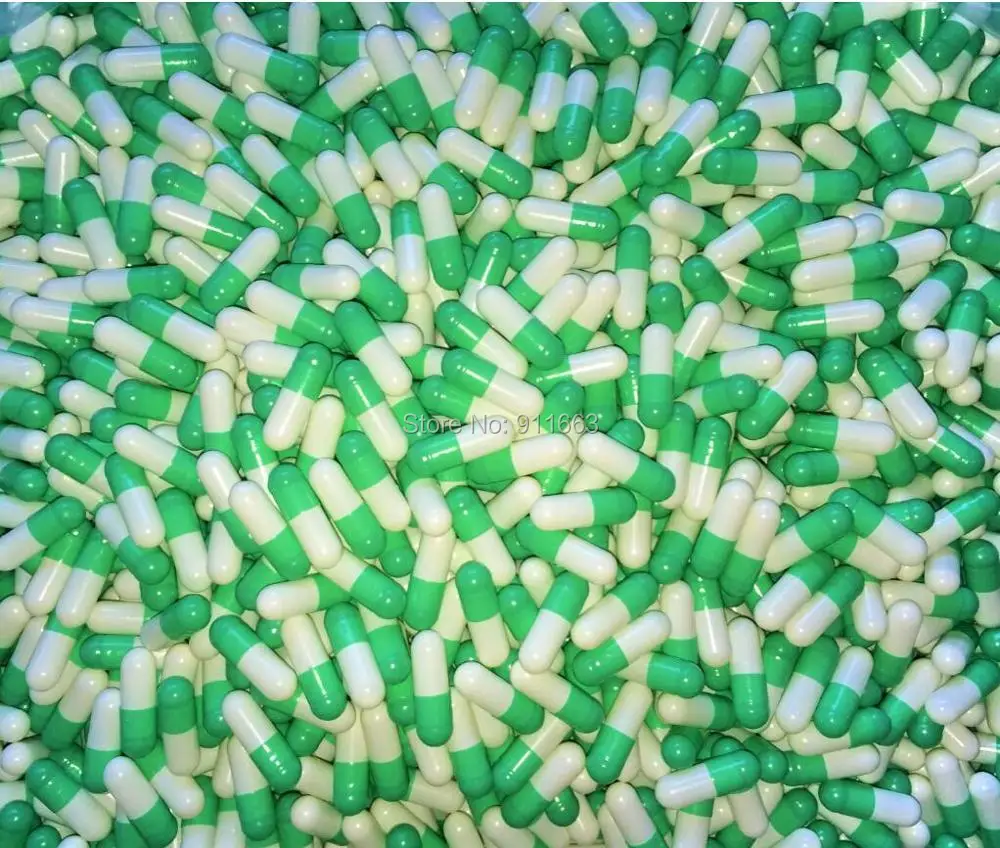 0# 2 000pcs!Green White.Clear Coffee colored vegetarian capsule HPMC Celloluse empty capsules!(joined or seperated capsules ) |