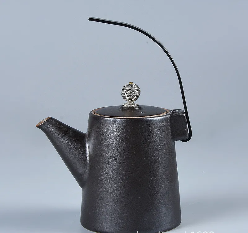 Керамическая грубая керамика q month балка горшок кунг фу чайный с одной переменной