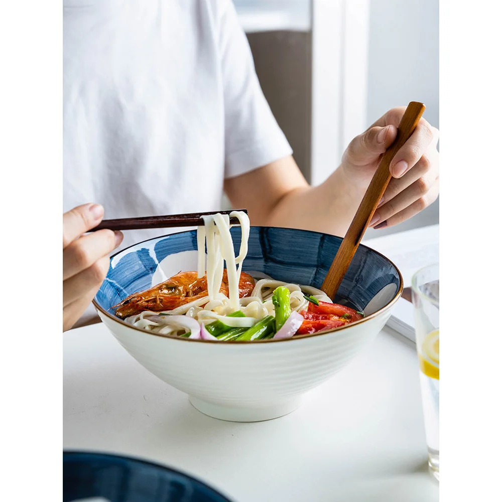 Керамическая миска для супа 8 дюймов миски салата в японском стиле контейнер