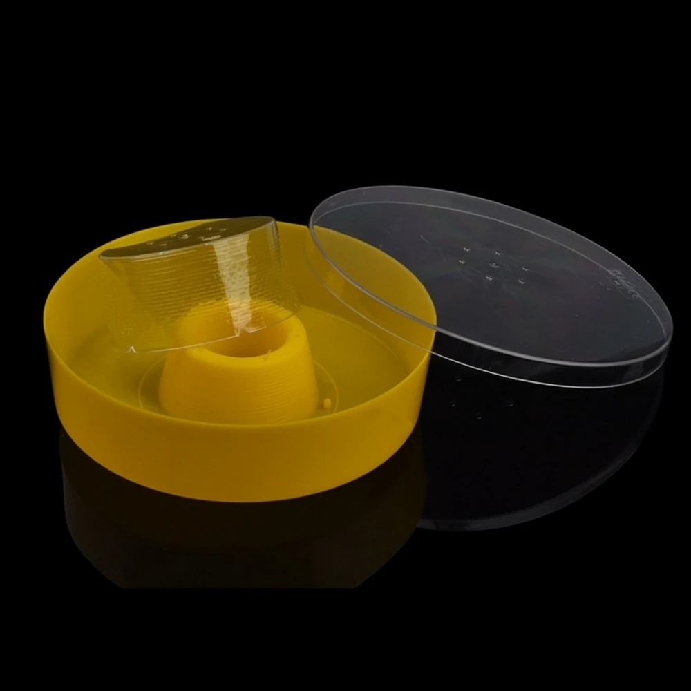 Пластик подающий диск Круглый топ Фидер в виде пчелиных сот с ринва питания