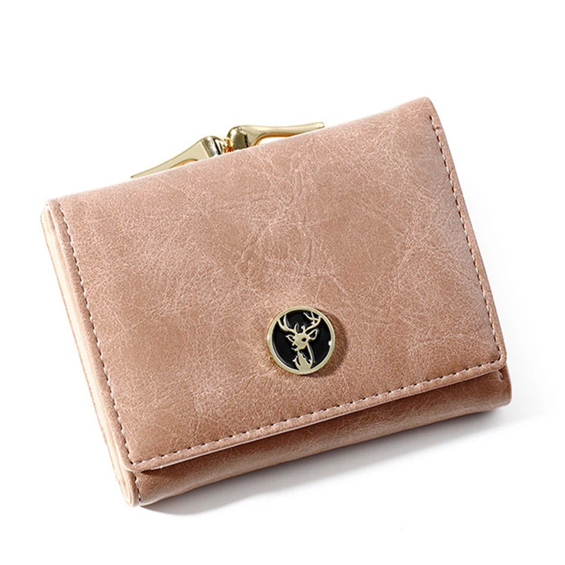 Модный женский кошелек 2020 короткие кошельки для женщин портмоне на молнии клатч