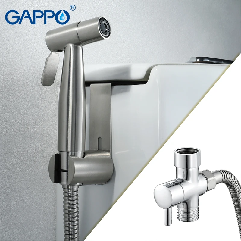 Ручной Биде GAPPO биде из нержавеющей стали ручной опрыскиватель для ванной