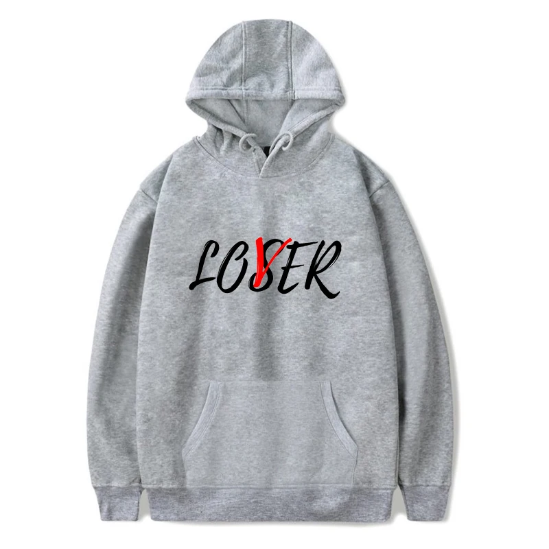 

Loser Lover Hoodie Men Hip Hop Cool Sweatshirt Kpop Unisex Casual Streetwear Harajuku Winter Hoody