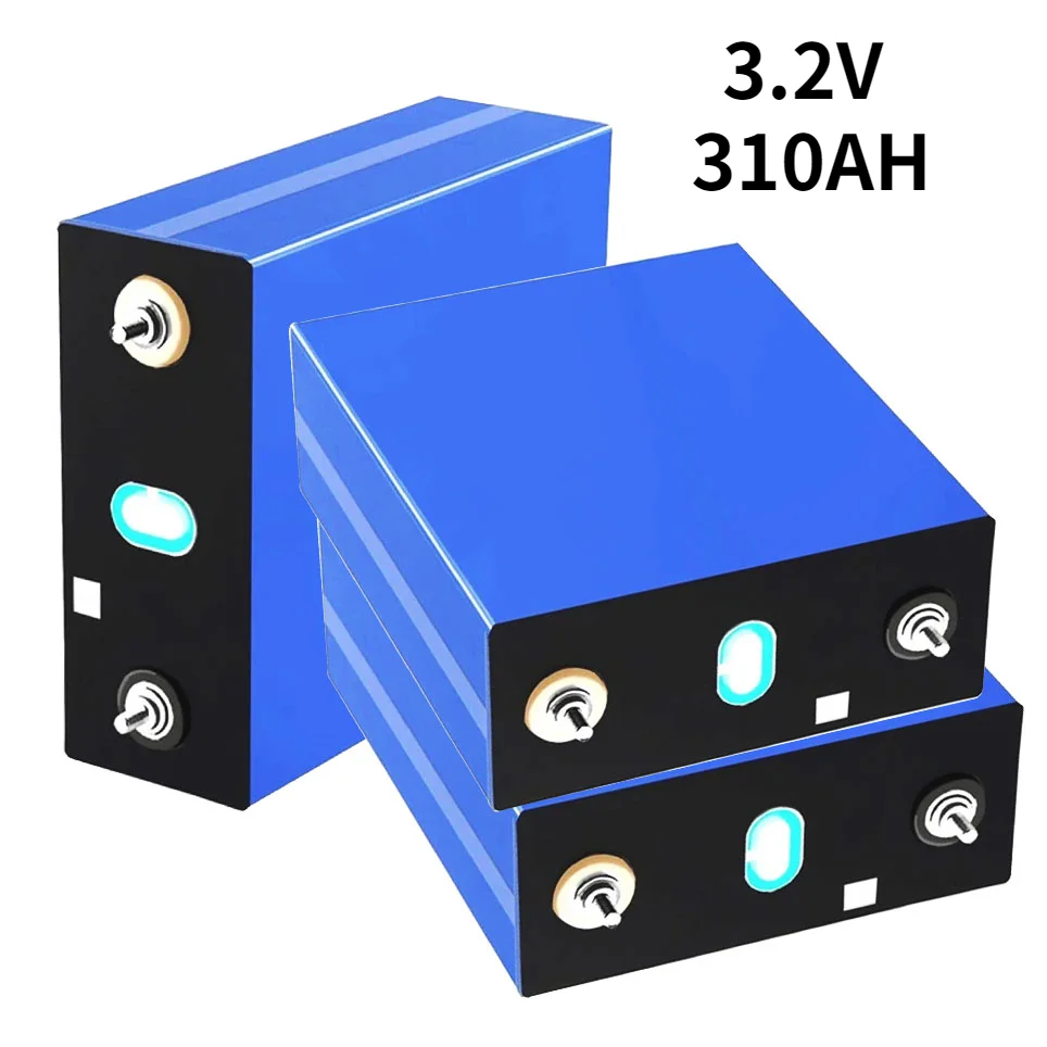 

16PCS 3.2V 310Ah lifepo4 battery DIY 12V 24V 310AH Rechargeable battery pack for Electric car RV Solar Energy storage system