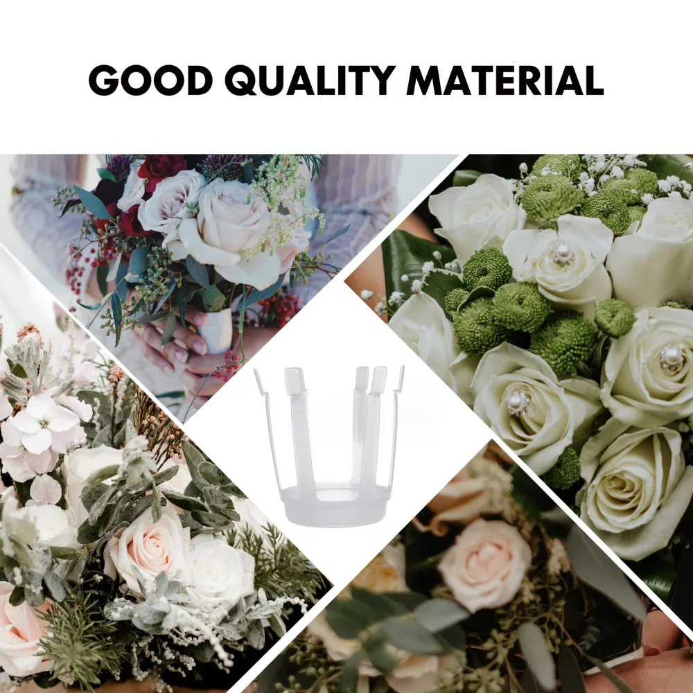 

20PCS Flower Bouquet Fixed Base Sturdy Flower Packaging Stand Base