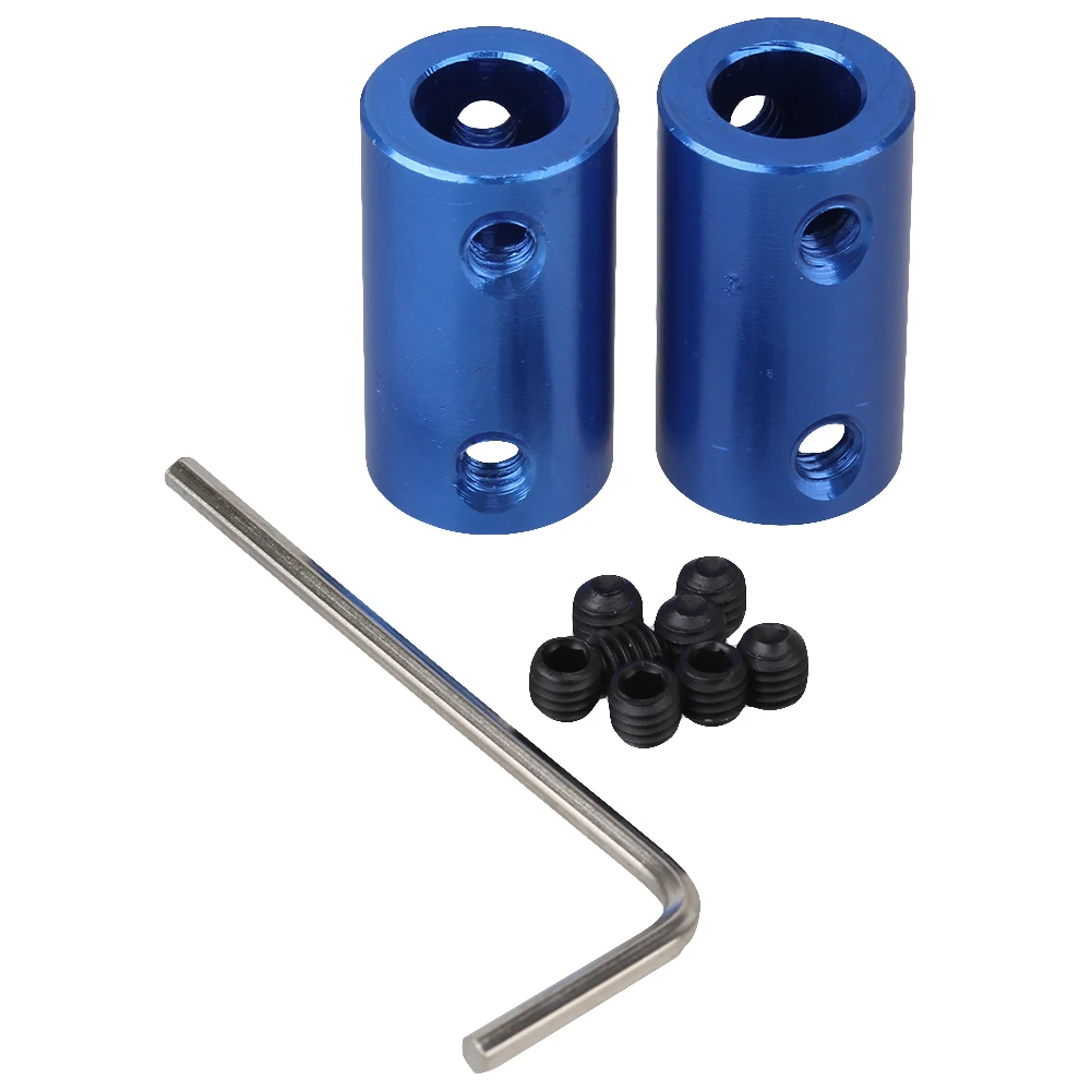 2 шт. 8 мм до Алюминиевый Вал жесткая Соединительная муфта разъем двигателя D14L25 |