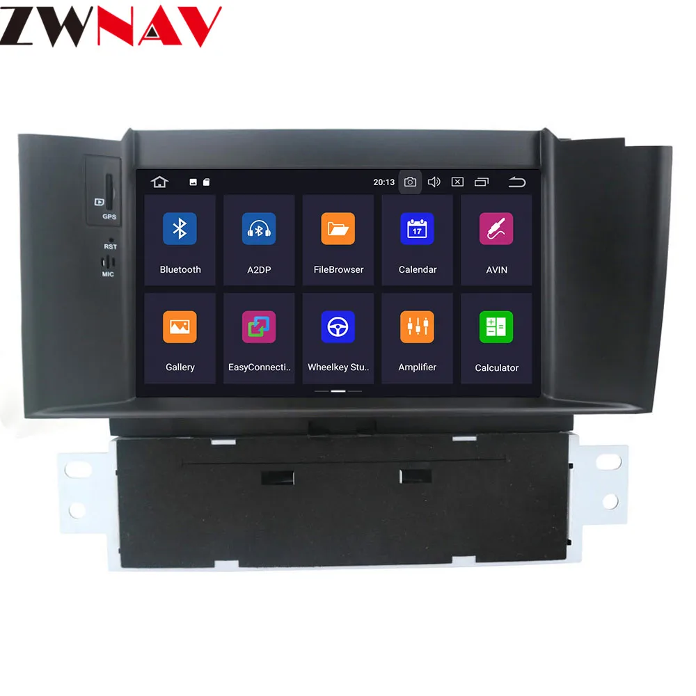 Автомобильный мультимедийный плеер PX6 DSP 4 + 64 ГБ Android 10 0 для Citroen C4 C4L DS4 2011-2016